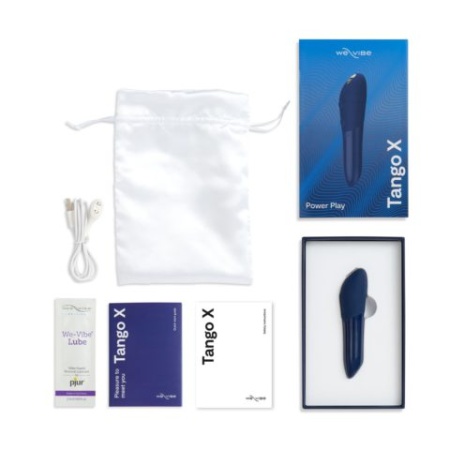 We-Vibe Tango - супер мощный мини вибратор синий